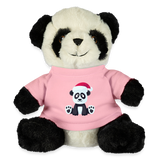 Christmas Panda Bear, Merry Christmas Panda, Happy New Year, Xmas Panda Bear, Xmas Panda, Nye Panda Bear, Christmas Gift, Xmas Gift Idea - petal pink