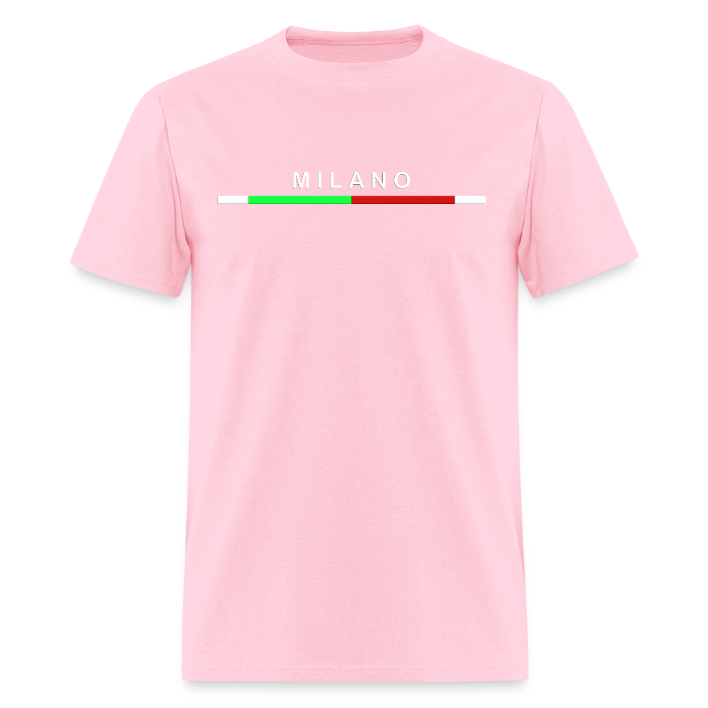Milano Shirt, Milan T-Shirt, Vacation Holiday Milano Shirt,   Italia T-Shirt, Italian Flag shirt, Italian Gift Idea, Italy T-shirt, Great Gift for Dad, Birthday Gift idea, Father Day Gift, Mothers Day Gift, Gift For Him, Gift For Her, Italy Gift Idea - pink