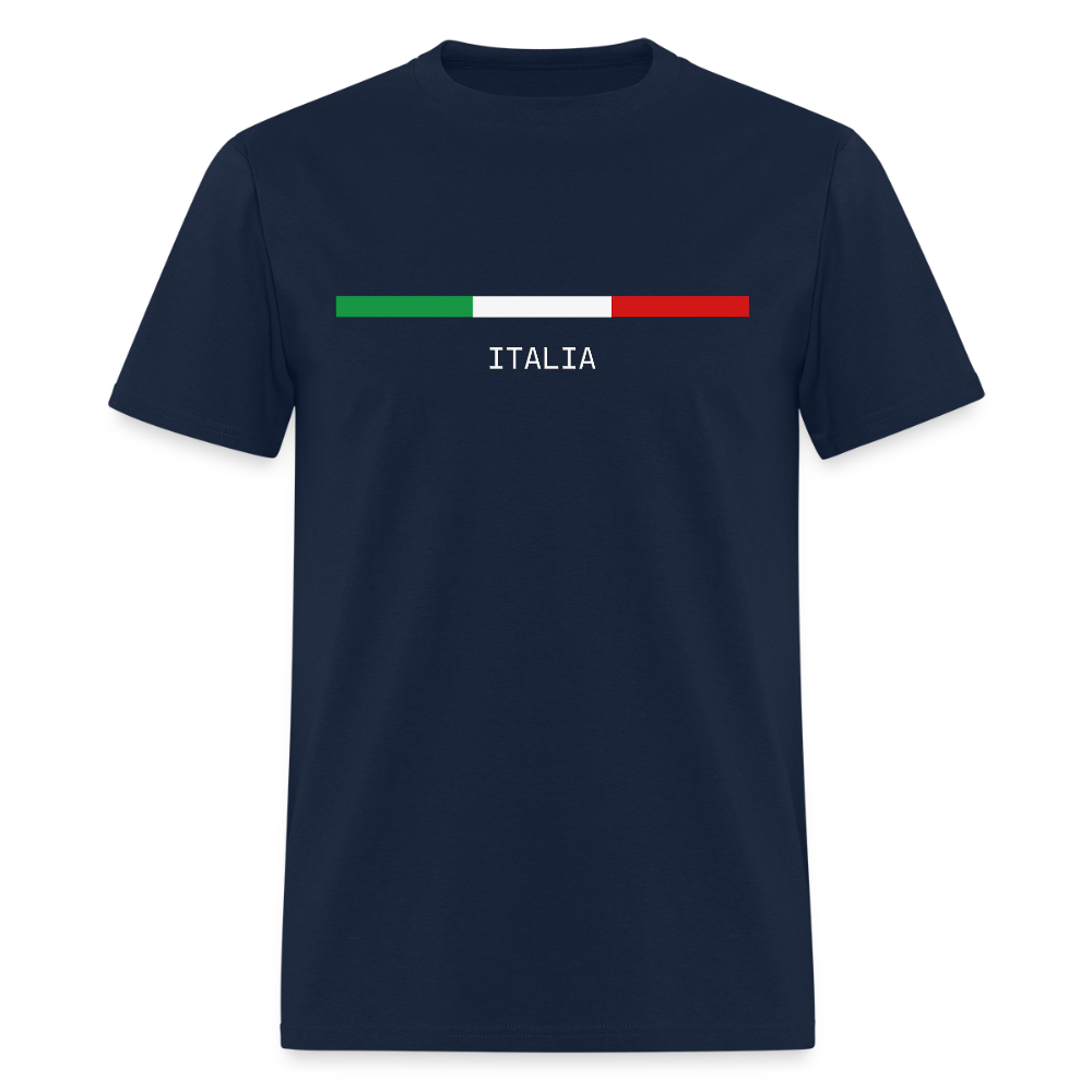 Italia T-Shirt, Italian Flag shirt, Italian Gift Idea, Italy T-shirt, Great Gift for Dad, Birthday Gift idea, Father Day Gift, Mothers Day Gift, Gift For Him, Gift For Her, Italy Gift Idea - navy