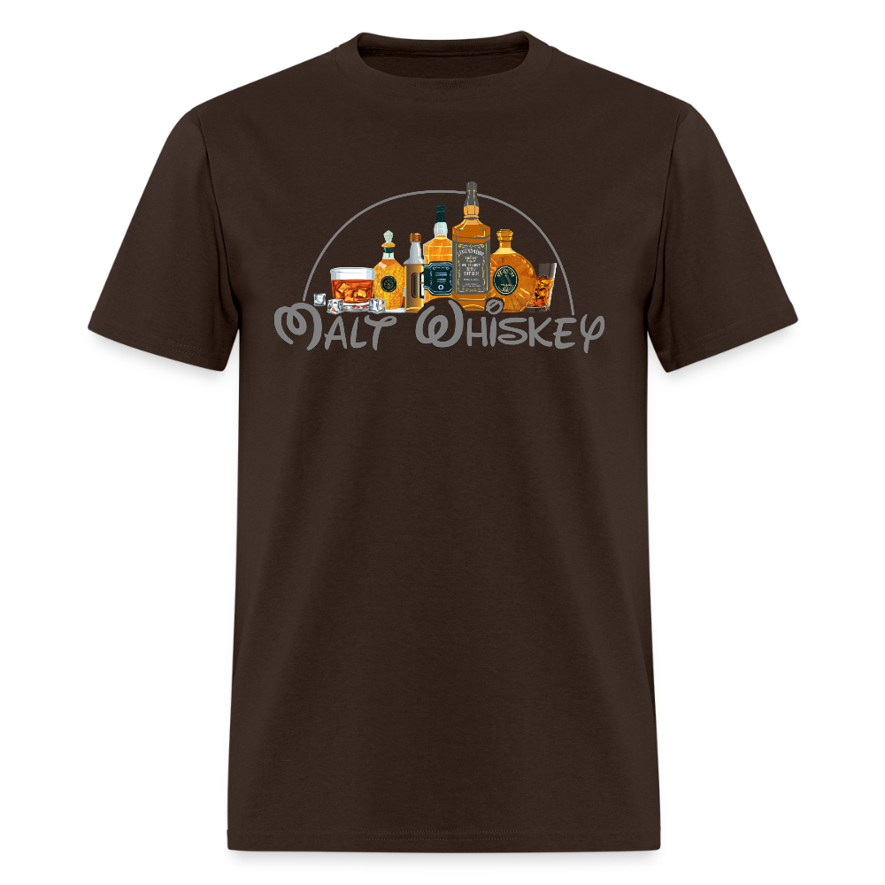 Funny Dad Shirt, Malt Whiskey Shirt, Whiskey Dad Shirt, Disney Alcohol Bar Shirt, Birthday Gift For Him Her, Fathers Day Gifts - brown