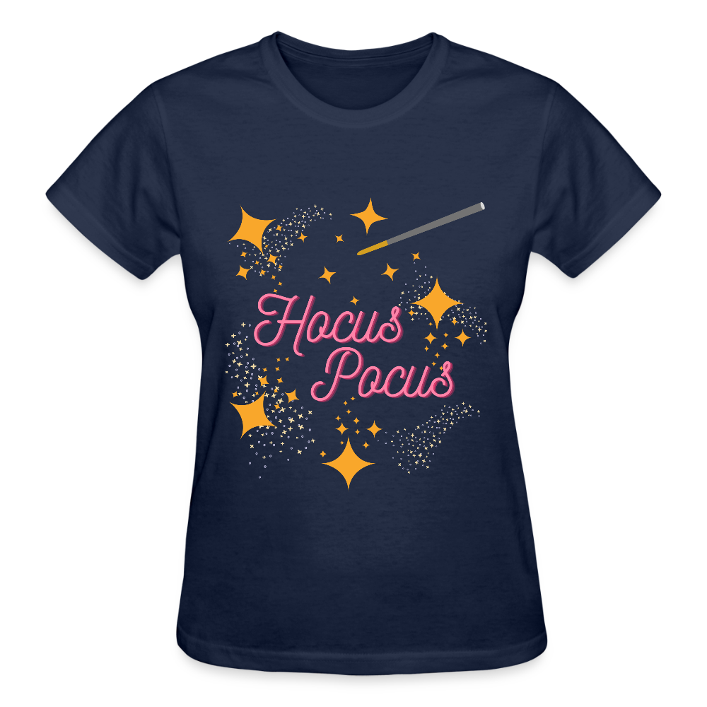 Hocus Pocus, Halloween, Witches, Witch, Sanderson sisters, Movies, Spell, Winifred, Winifred Sanderson, Fall, Funny, i put a spell on you, Mary Sanderson, movie, October, Women's V-Neck T-Shirt. - navy