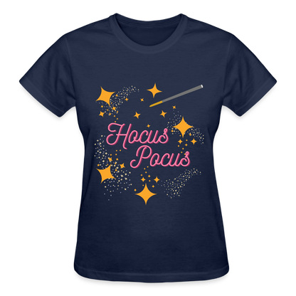 Hocus Pocus, Halloween, Witches, Witch, Sanderson sisters, Movies, Spell, Winifred, Winifred Sanderson, Fall, Funny, i put a spell on you, Mary Sanderson, movie, October, Women's V-Neck T-Shirt. - navy