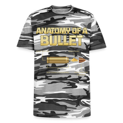 Funny Bullet Gun 2, Gun Lover Gift, Anatomy Of A Pew Bullet Gun Shirt, Gun Lover, Veteran Gift, Pew T-shirt, Alternative Unisex Eco Camo T-Shirt - black camo