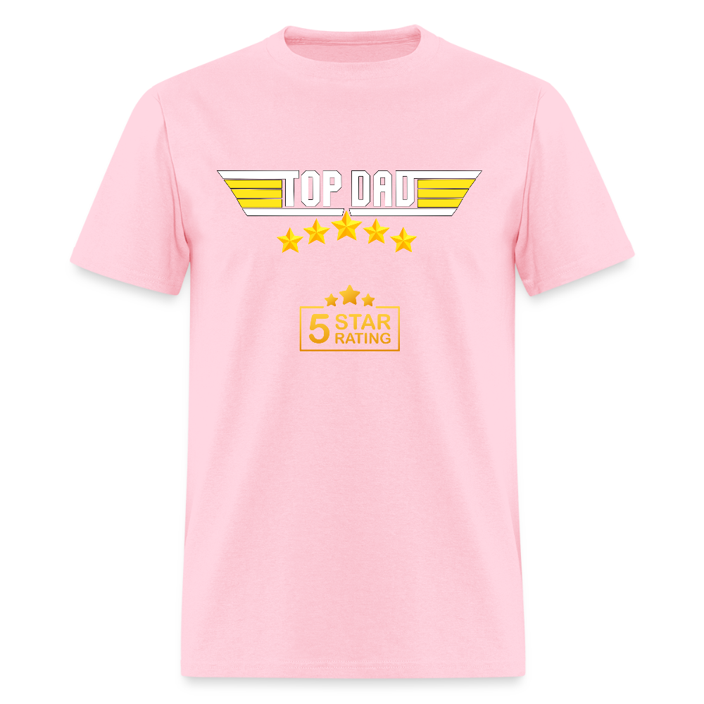 Gift For Dad, Fathers Day Gift, Top Dad Shirt, Top Dad T-Shirt, Funny Dad Shirt, Gift For Husband, Best Dad Shirt, Fathers Day Gift Idea - pink