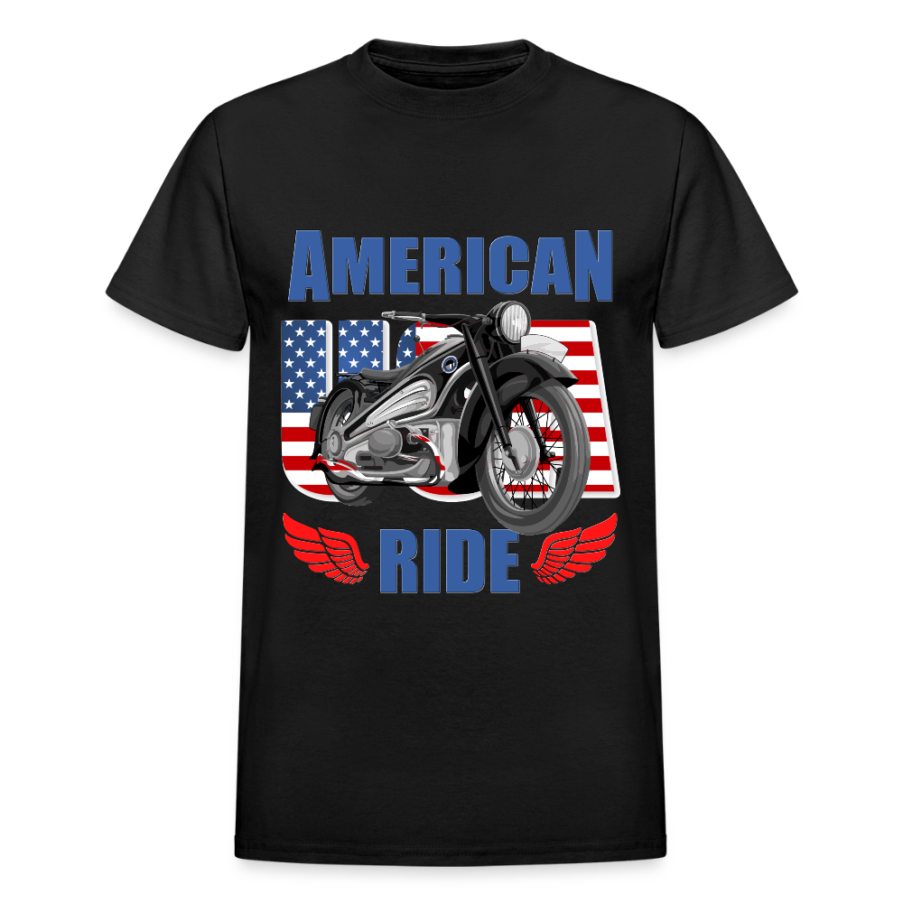 Motorcycle Gift, American Ride Shirt, Motorcycle Shirt, Biker Shirt, Motorcycle Tshirt, Motorcycle Shirts, Motorcycle T Shirt, Biker Shirts - black