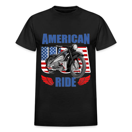 Motorcycle Gift, American Ride Shirt, Motorcycle Shirt, Biker Shirt, Motorcycle Tshirt, Motorcycle Shirts, Motorcycle T Shirt, Biker Shirts - black
