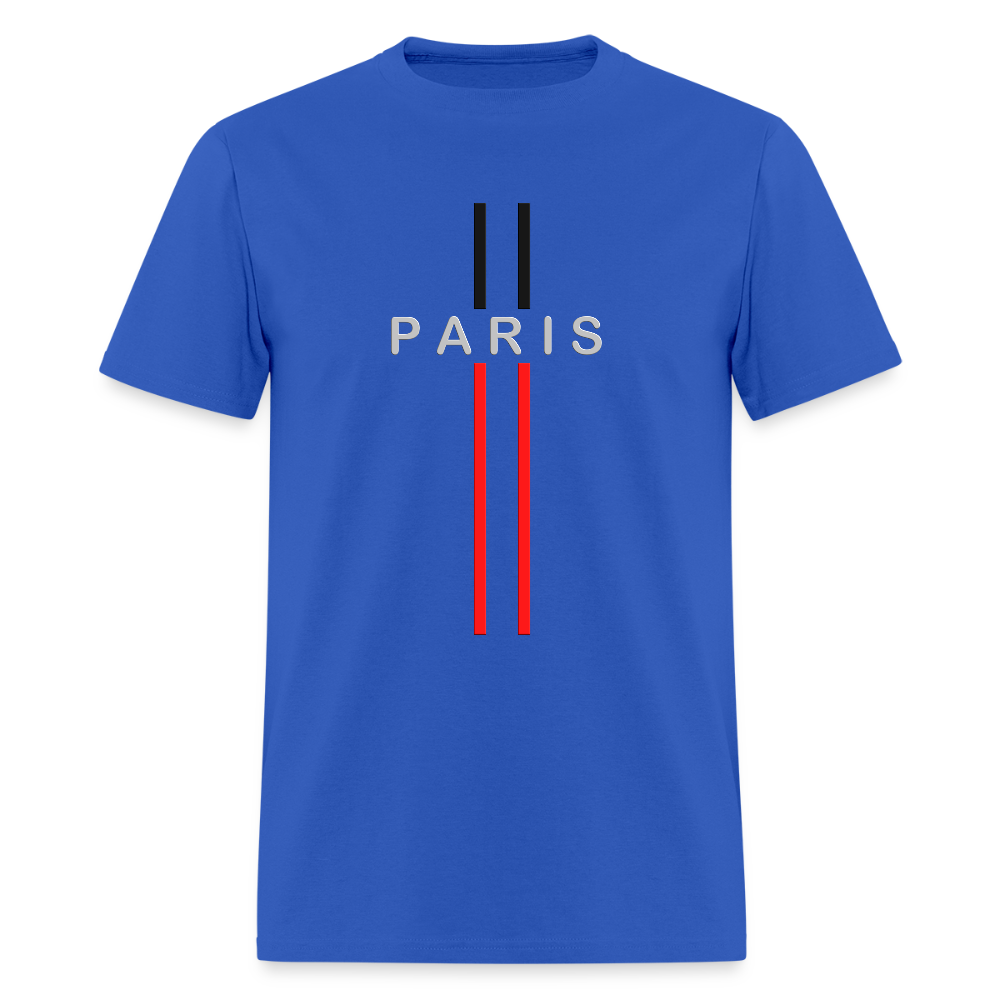Paris T-shirt, Paris Flag Shirt, Paris Flag T-Shirt, France Flag, Paris souvenir, Paris gift, Paris Unisex t-shirt, Paris Style Shirt, France Shirt, France t-shirt, Eiffel Tower shirt - royal blue