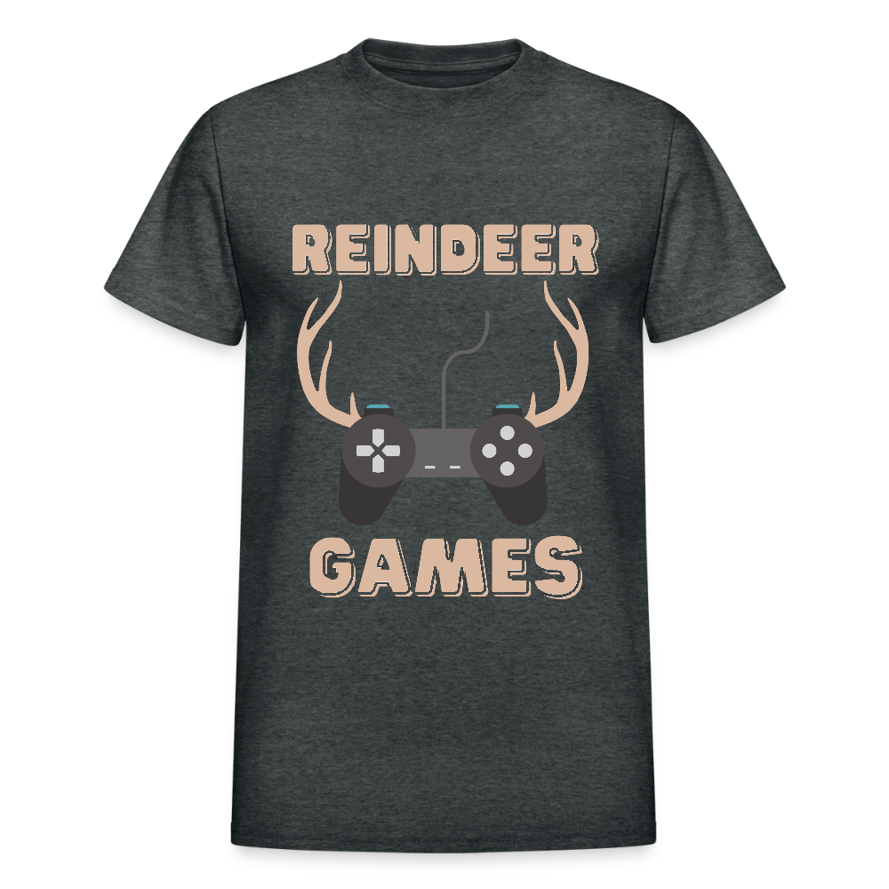 Reindeer Games Shirt, Christmas Gifts, Holiday Party, Funny Christmas Shirt, Family Christmas Shirts, Funny Holiday, Christmas Game Tee, This Guy Christmas Shirt - deep heather