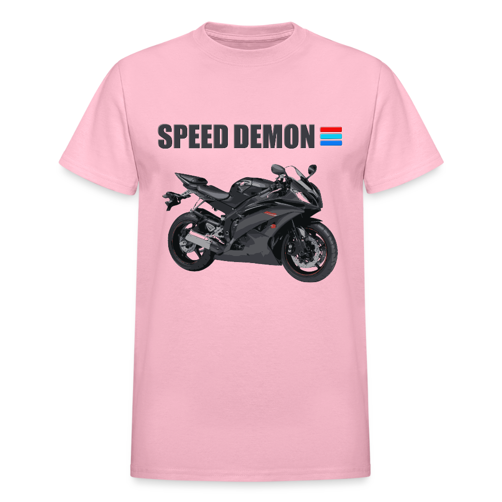 Motorcycle Shirt, Biker Shirt, Motorcycle Gift, Speed Demon Shirt, Motorcycle Tshirt, Motorcycle T Shirt, Racing Shirt, Sports Bike Shirt, - light pink