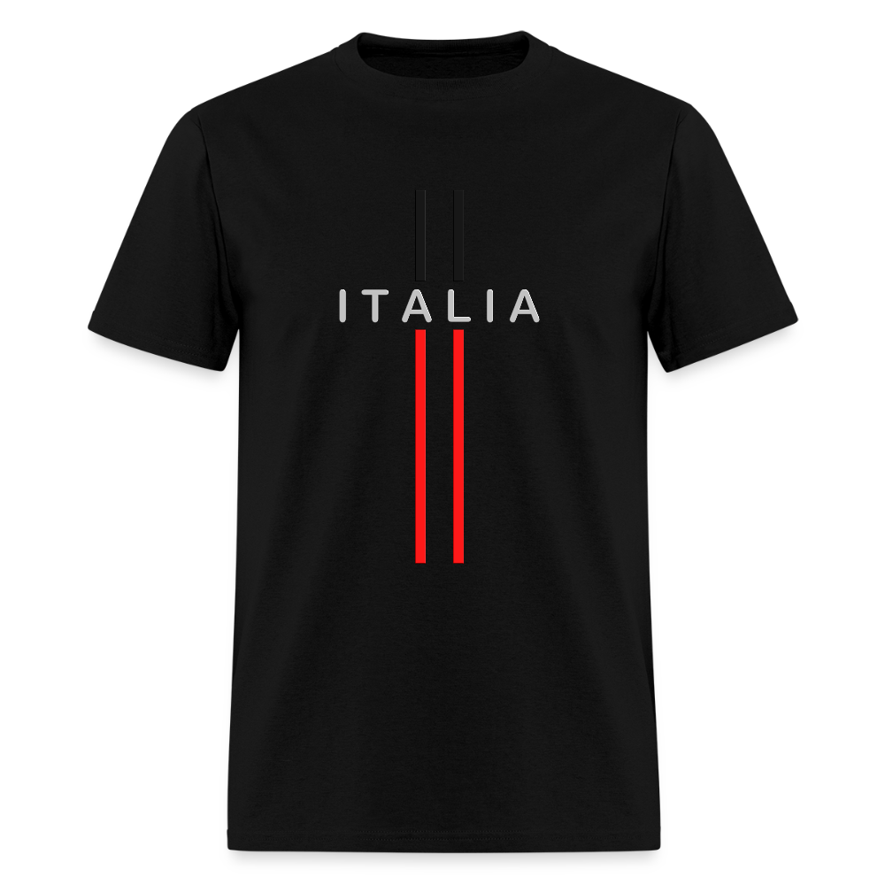 Italia Design Shirt, Italia T-Shirt, Italian Flag shirt, Italian Gift Idea, Italy T-shirt, Great Gift for Dad, Birthday Gift idea, Father Day Gift, Mothers Day Gift, Gift For Him, Gift For Her, Italy Gift Idea - black