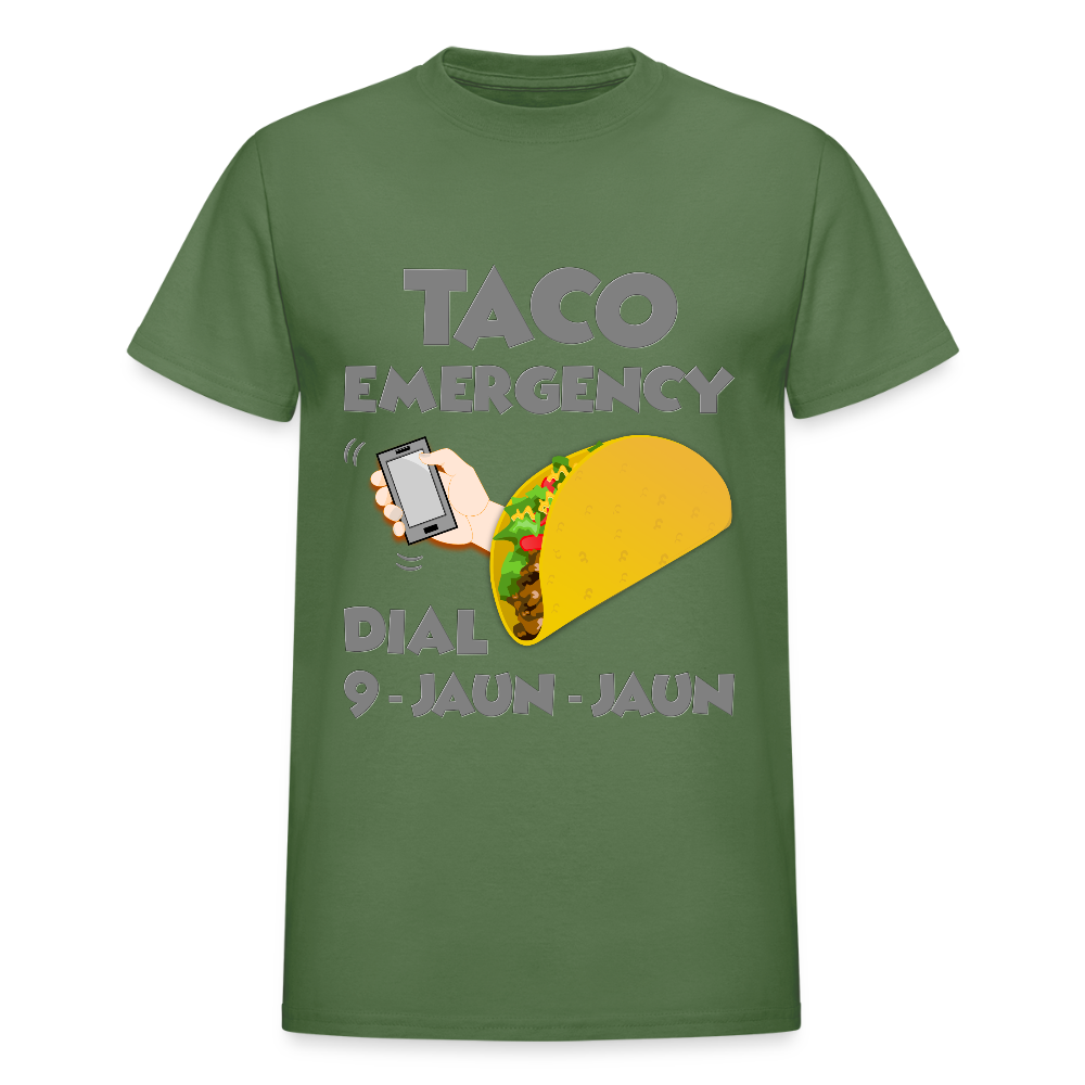 Taco Emergency Dial 9 Juan Juan, Taco Emergency Call Dial 9 Juan Juan, Taco Lover Shirt, Taco Gift Lover, Taco Gift Idea, Funny Shirt - military green