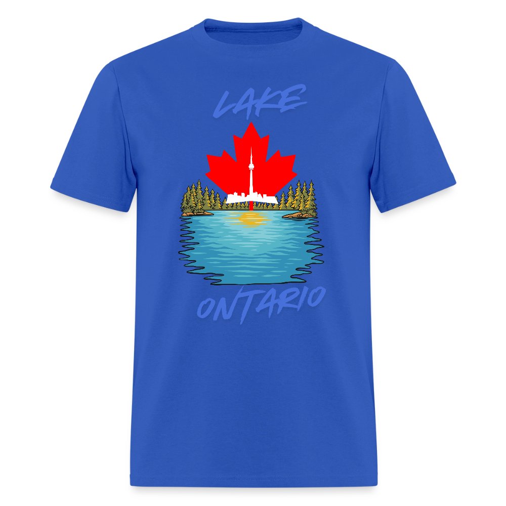 Lake Ontario Shirt, Lake Shirt, Lake Lover Shirt, Canada Lakes Shirt,  Ontario Gift,  CN Tower Shirt, Funny Lake Shirt, Lake Lover, Lake Ontario Gift - royal blue