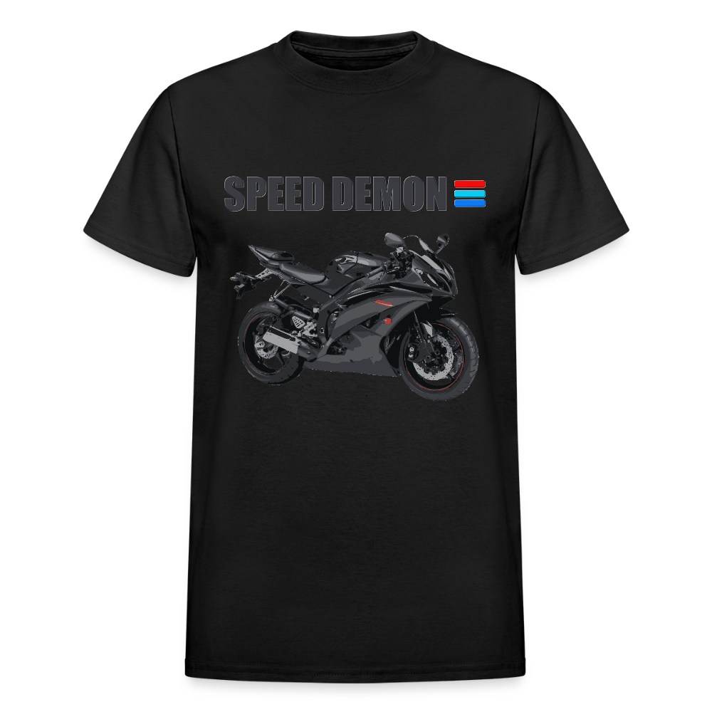 Motorcycle Shirt, Biker Shirt, Motorcycle Gift, Speed Demon Shirt, Motorcycle Tshirt, Motorcycle T Shirt, Racing Shirt, Sports Bike Shirt, - black