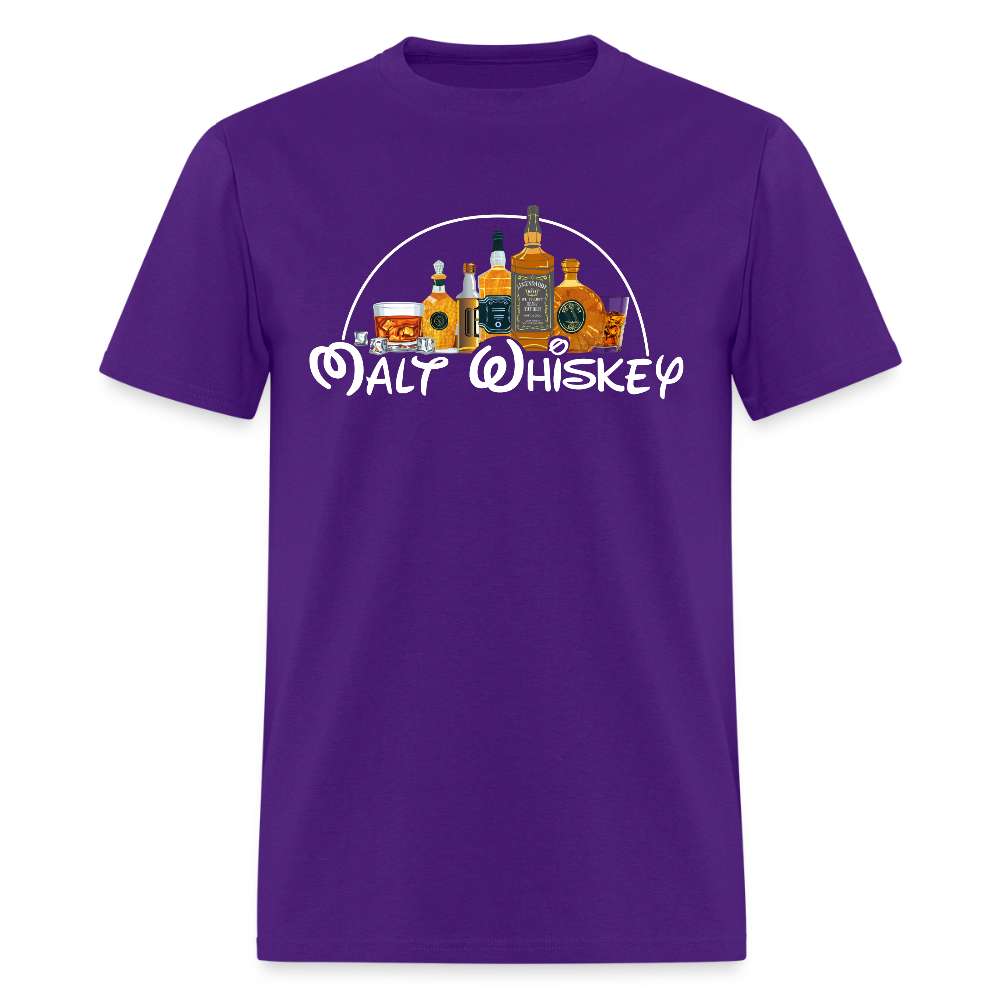Malt Whiskey Shirt, Funny Dad Shirt, Whiskey Dad Shirt, Disney Alcohol Shirt, Disney Shirt, Birthday Gift For Him Her, Fathers Day Gifts - purple