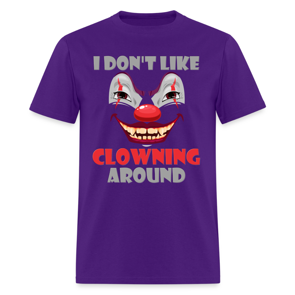 Art The Clown, Scary, Spooky, I Don't Like Clowning Around, Halloween Horror, Massacre, Clown, Party, Balloons - purple
