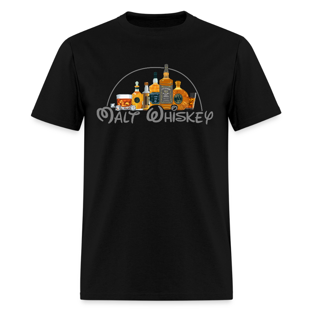 Funny Dad Shirt, Malt Whiskey Shirt, Whiskey Dad Shirt, Disney Alcohol Bar Shirt, Birthday Gift For Him Her, Fathers Day Gifts - black