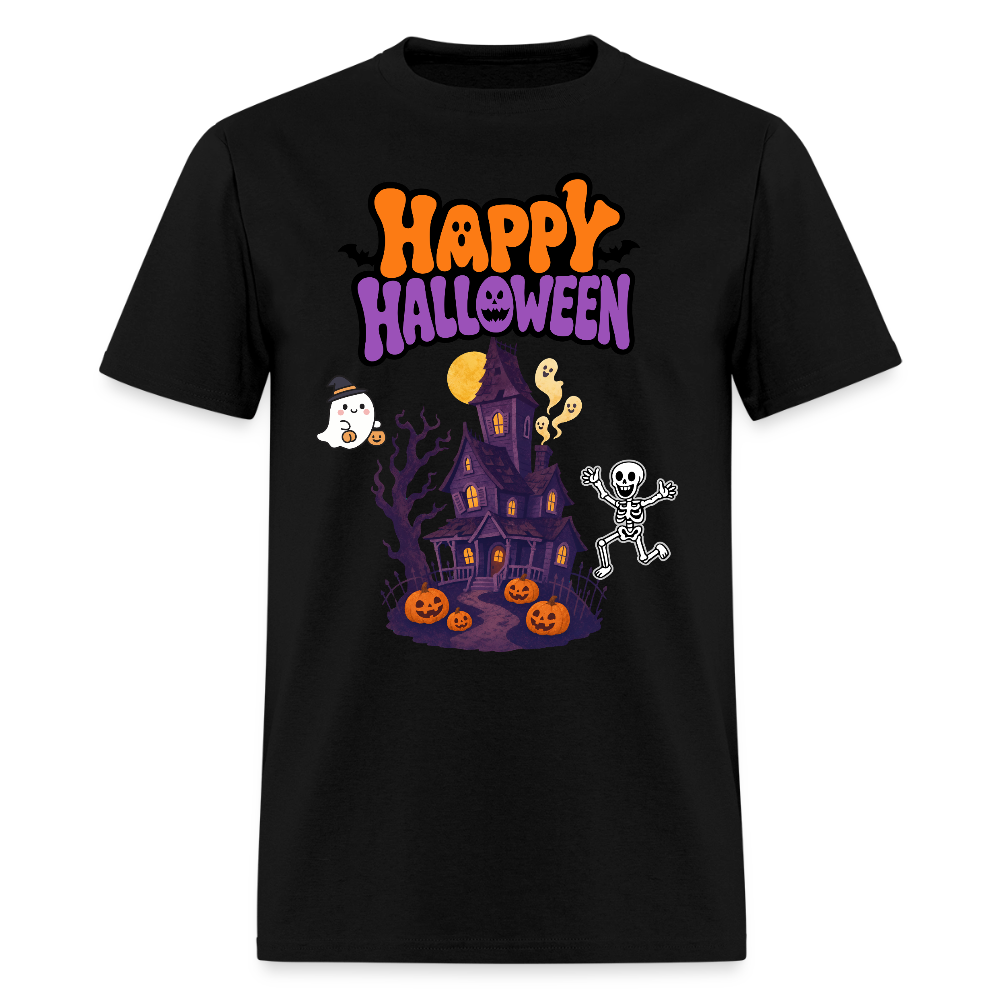 Happy Halloween Shirt, Trick Or treat, Halloween Horror, October 31st, Halloween Pumpkin, Scary Halloween, Spooky Halloween, Funny Halloween, Creepy Halloween Ghost, Halloween Party, Jack O Lantern - black
