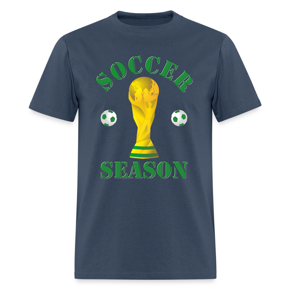 Soccer Season Shirt, Football Season Shirt, World Cup 2026, Soccer Football Fans, North American World Cup, Soccer Shirt, World Cup, Football Shirt, 2026 World Cup Shirt, Game Day Shirt, World Cup Trophy -  blue dusk