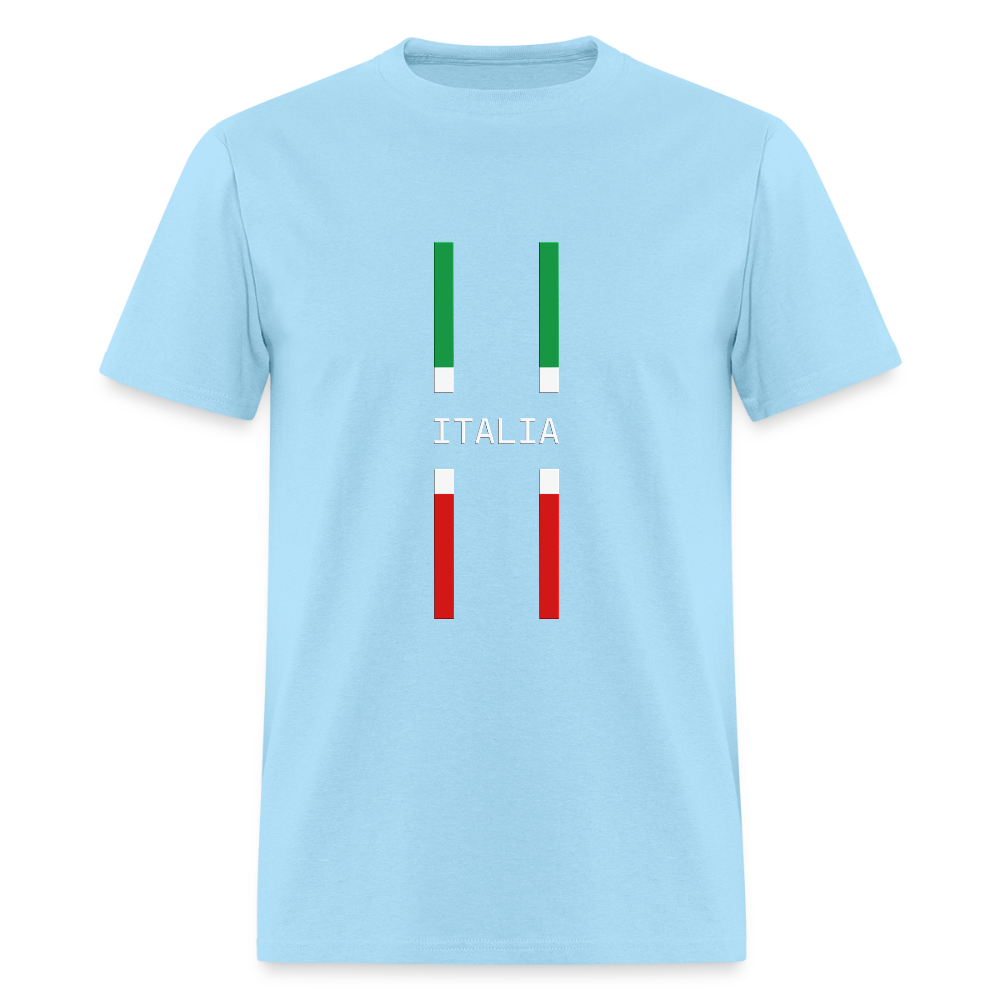 Italy Flag Shirt, Italia T-Shirt, Italian Flag shirt, Italian Gift Idea, Italy T-shirt, Great Gift for Dad, Birthday Gift idea, Father Day Gift, Mothers Day Gift, Gift For Him, Gift For Her, Italy Gift Idea - powder blue
