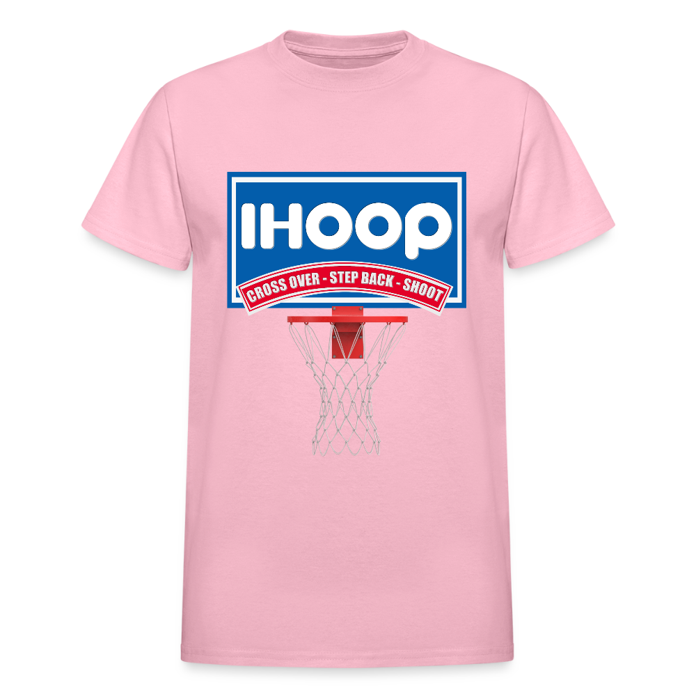 Basketball Shirt, Basketball Shirt SVG, IHOOP, Cross Over, Step Back, Shoot, Basketball Player, Basketball Mom, Basketball Dad, Basketball Clipart, Basketball PNG, IHO - light pink