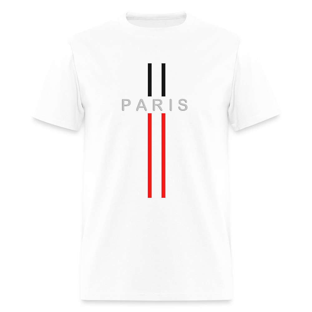 Paris T-shirt, Paris Flag Shirt, Paris Flag T-Shirt, France Flag, Paris souvenir, Paris gift, Paris Unisex t-shirt, Paris Style Shirt, France Shirt, France t-shirt, Eiffel Tower shirt - white