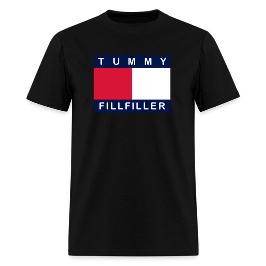 Tummy Fillfiller Shirt, Funny Foodie Shirt, Tummy Fillfiller, Food Shirt, Foodie Shirt, Funny Shirt, Sarcastic Shirt, Foodie Gift, Food Gift - black