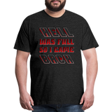 Hell Was Full So I Came Back Shirt, Hell Was Full Shirt, So I Came Back Shirt, Adult Humor, Hell SVG, Hell T-Shirt, Insult Shirt, Funny Shirt, Funny Sayings, Gift For Him, Gift For Her - charcoal grey