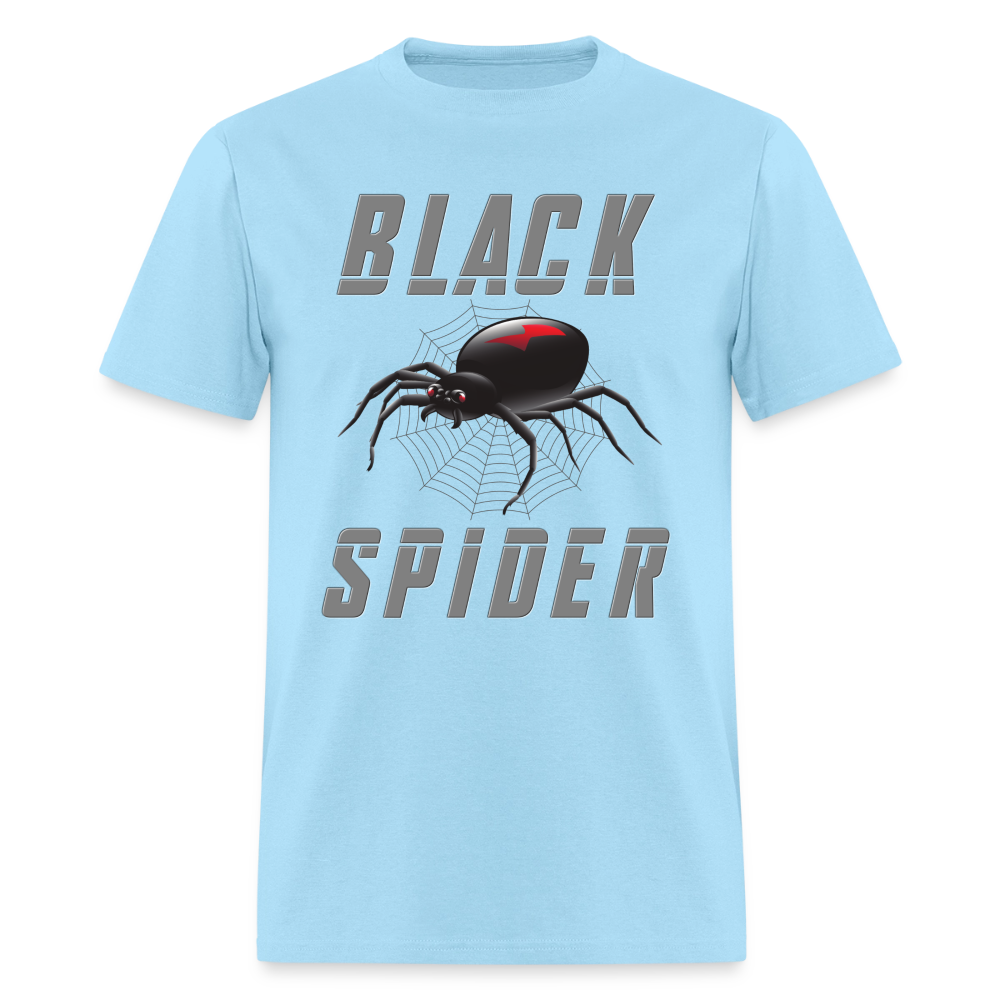 Black Spider Shirt, Black Widow Shirt, Black Widow, Movie Shirt, Birthday Gift Idea, Black Spider, Halloween Gift Idea, Halloween Lover Men's Premium T-Shirt - powder blue