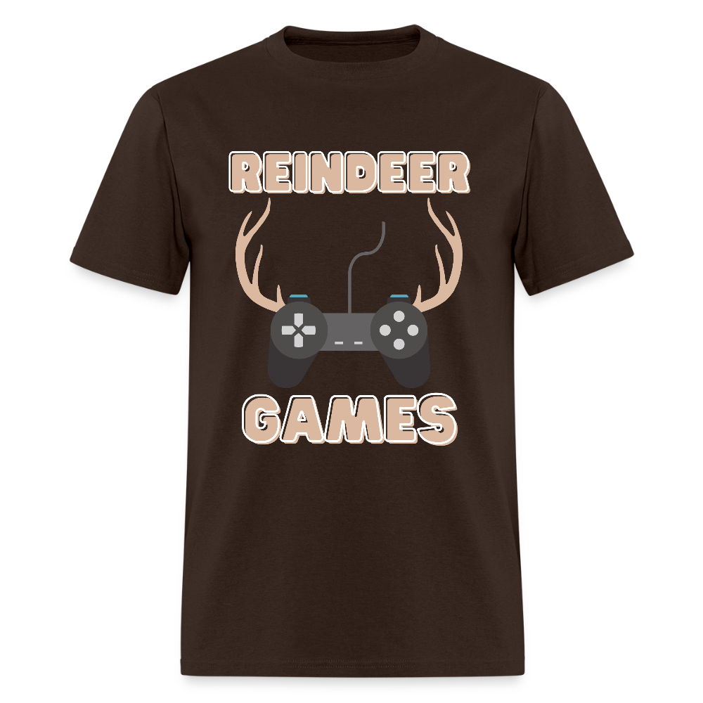 Reindeer Games Shirt, Christmas Gifts, Holiday Party, Funny Christmas Shirt, Family Christmas Shirts, Funny Holiday, Christmas Game Tee, This Guy Christmas Shirt - brown