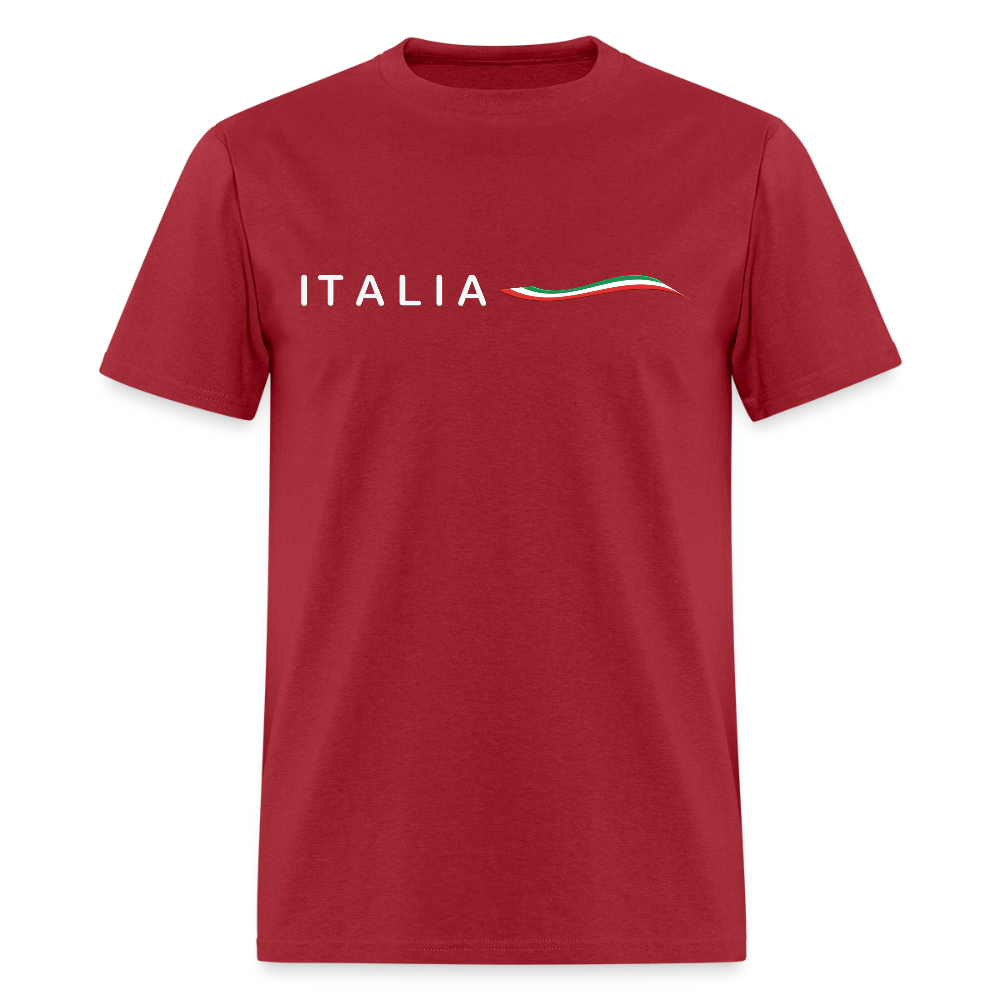 Italia Swirl Flag Shirt, Italia T-Shirt, Italian Flag shirt, Italian Gift Idea, Italy T-shirt, Great Gift for Dad, Birthday Gift idea, Father Day Gift, Mothers Day Gift, Gift For Him, Gift For Her, Italy Gift Idea - dark red