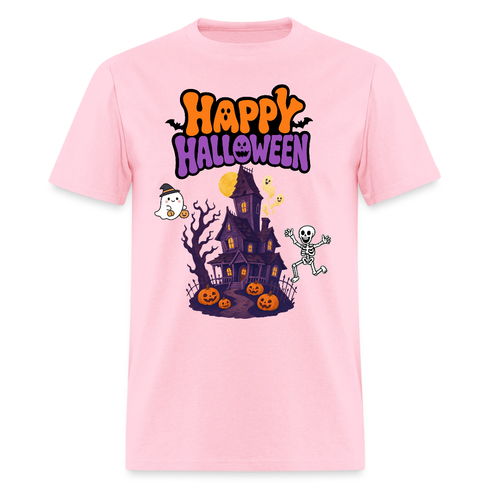 Happy Halloween Shirt, Trick Or treat, Halloween Horror, October 31st, Halloween Pumpkin, Scary Halloween, Spooky Halloween, Funny Halloween, Creepy Halloween Ghost, Halloween Party, Jack O Lantern - pink