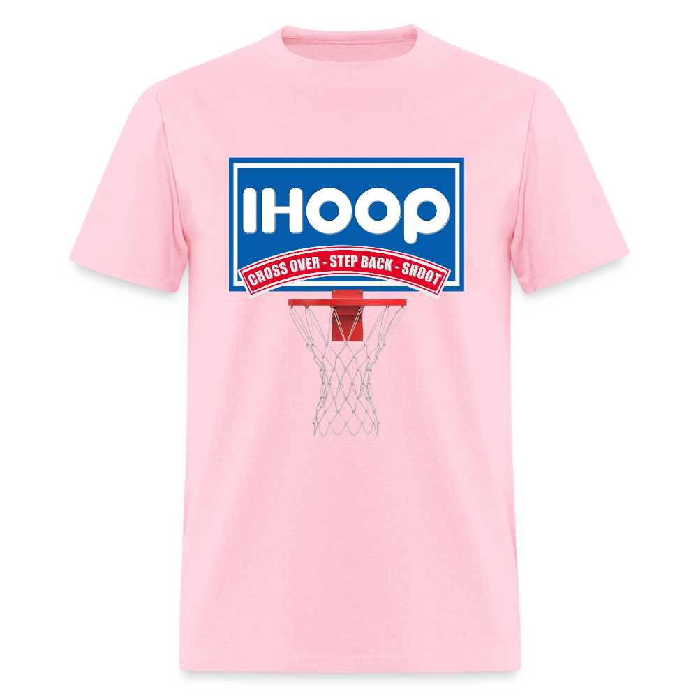 Basketball Shirt, Basketball Shirt SVG, IHOOP, Cross Over, Step Back, Shoot, Basketball Player, Basketball Mom, Basketball Dad, Basketball Clipart, Basketball PNG, IHO - pink