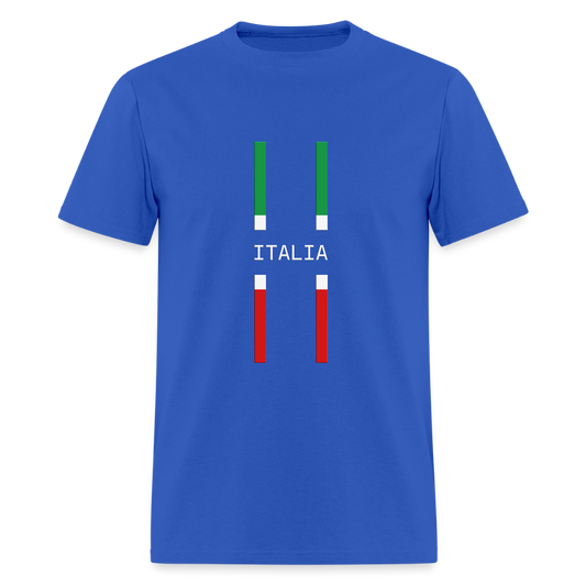 Italy Flag Shirt, Italia T-Shirt, Italian Flag shirt, Italian Gift Idea, Italy T-shirt, Great Gift for Dad, Birthday Gift idea, Father Day Gift, Mothers Day Gift, Gift For Him, Gift For Her, Italy Gift Idea - royal blue