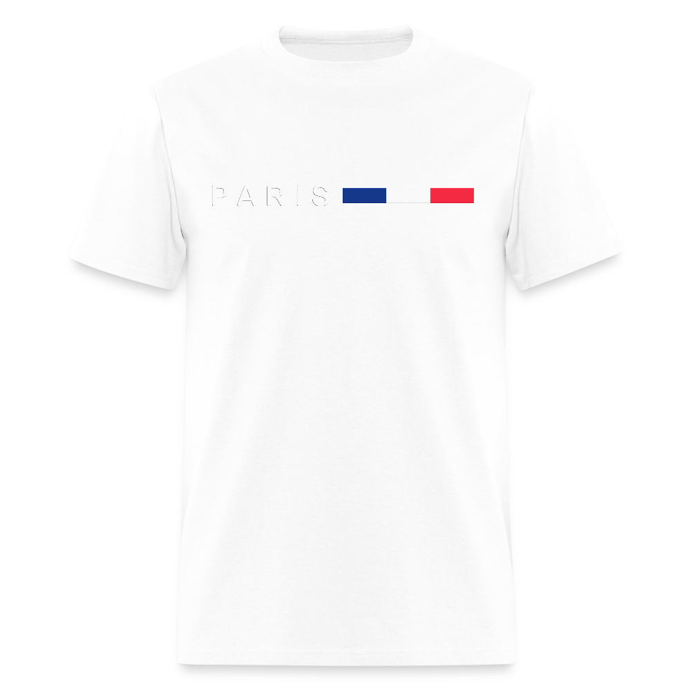 Paris Flag Shirt, Paris Flag T-Shirt, France Flag, Paris t-shirt, Paris souvenir, Paris gift, Paris Unisex t-shirt, Paris Style Shirt, France Shirt, France t-shirt, Eiffel Tower shirt - white