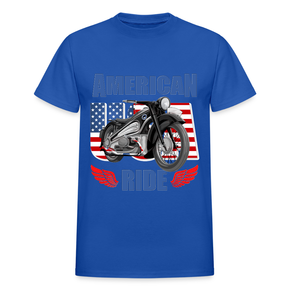 Motorcycle Gift, American Ride Shirt, Motorcycle Shirt, Biker Shirt, Motorcycle Tshirt, Motorcycle Shirts, Motorcycle T Shirt, Biker Shirts - royal blue