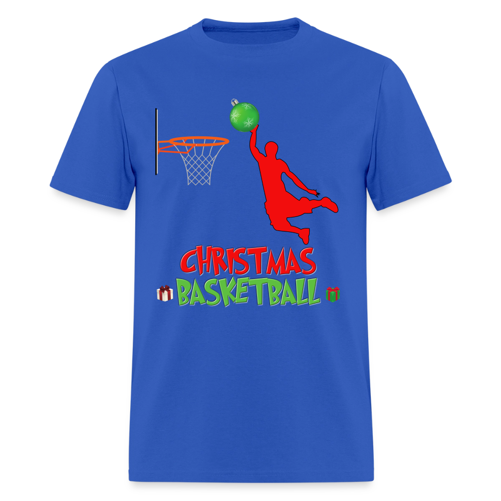 Christmas Basketball Shirt, Christmas Basketball T-Shirt, Funny Basketball Lover Shirt, Basketball Shirt, Christmas Gifts Idea Kids' Premium T-Shirt - royal blue