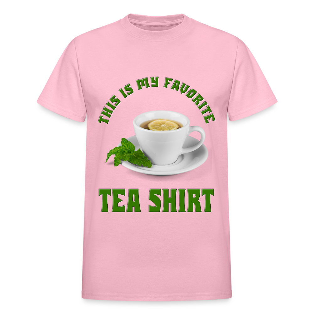 Tea T-Shirt, This Is My Favorite Tea Shirt, Funny Tea Shirt, Adult Humor Shirt, Hilarious, Sarcastic Shirt, Funny Shirt, Tea, Tea bag, Herbal Tea Shirt, Herbal Tea Tee - light pink