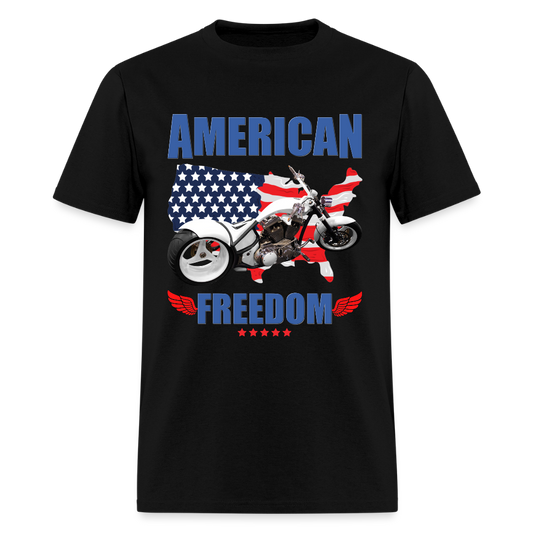American Freedom Shirt, Motorcycle Shirt, Biker Shirt, Motorcycle Gift, Motorcycle Tshirt, Motorcycle Shirts, Motorcycle T Shirt, Biker Shirt - black