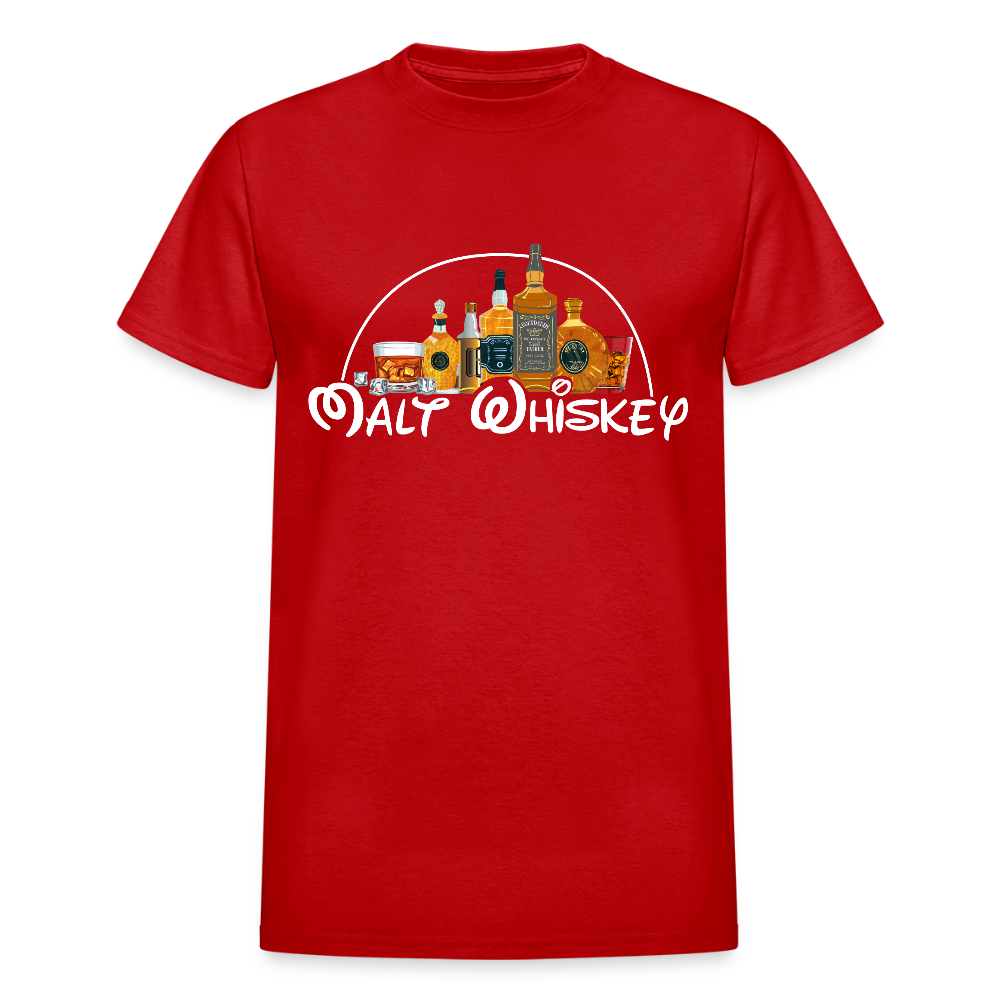 Malt Whiskey Shirt, Funny Dad Shirt, Whiskey Dad Shirt, Disney Alcohol Shirt, Disney Shirt, Birthday Gift For Him Her, Fathers Day Gifts - red
