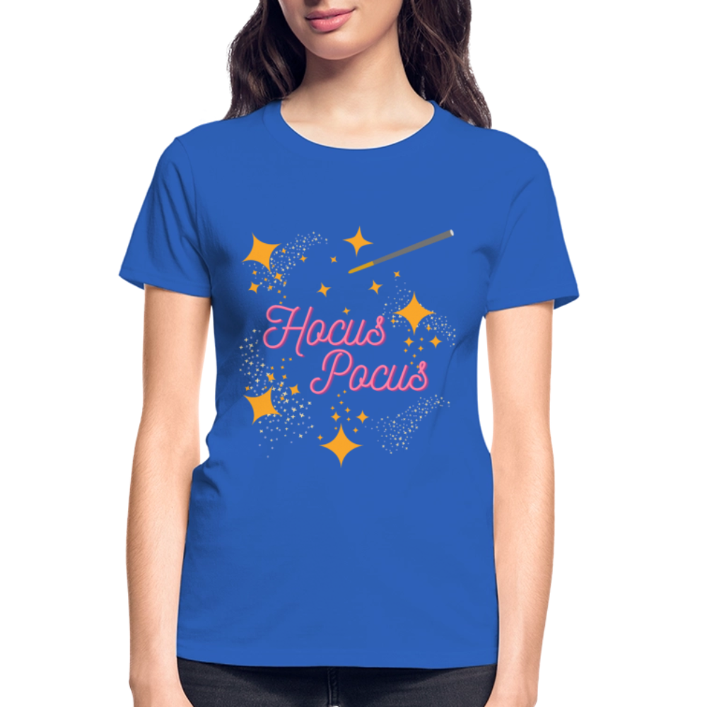 Hocus Pocus, Halloween, Witches, Witch, Sanderson sisters, Movies, Spell, Winifred, Winifred Sanderson, Fall, Funny, i put a spell on you, Mary Sanderson, movie, October, Women's V-Neck T-Shirt. - royal blue