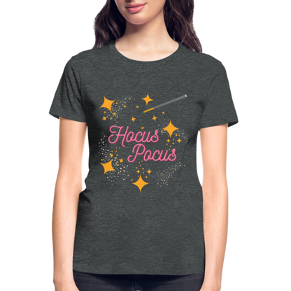 Hocus Pocus, Halloween, Witches, Witch, Sanderson sisters, Movies, Spell, Winifred, Winifred Sanderson, Fall, Funny, i put a spell on you, Mary Sanderson, movie, October, Women's V-Neck T-Shirt. - deep heather