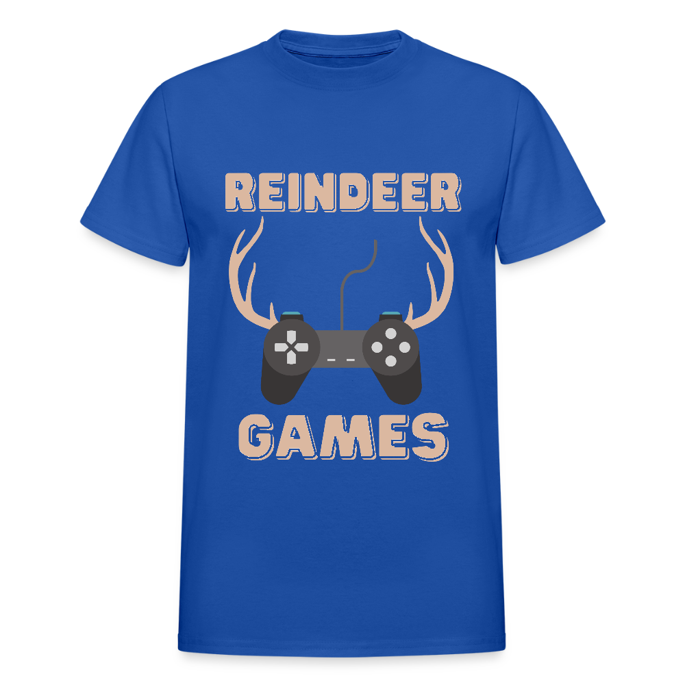 Reindeer Games Shirt, Christmas Gifts, Holiday Party, Funny Christmas Shirt, Family Christmas Shirts, Funny Holiday, Christmas Game Tee, This Guy Christmas Shirt - royal blue