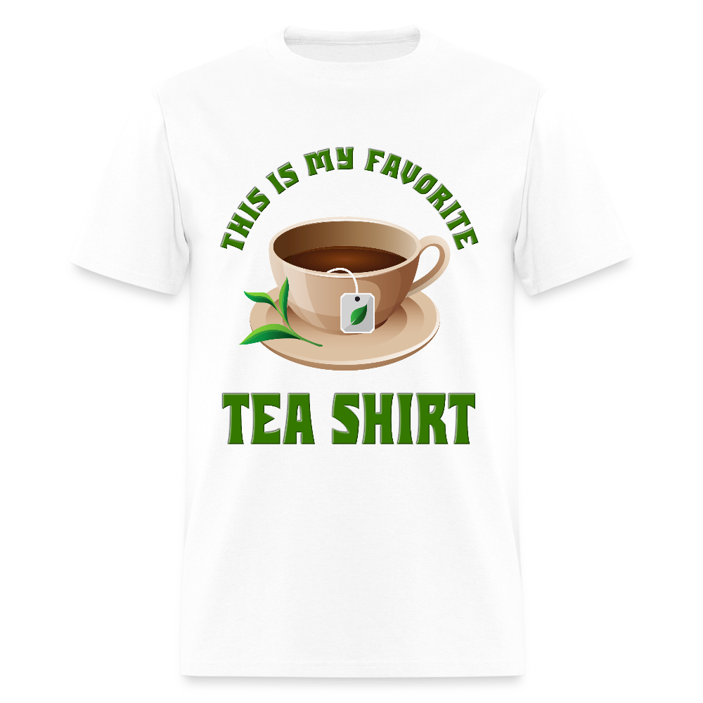 This Is My Favorite Tea Shirt, Funny Tea Shirt, Tea T-Shirt, Adult Humor Shirt, Hilarious, Sarcastic Shirt, Funny Shirt, Tea, Tea bag, Herbal Tea Shirt, Herbal Tea Tee - white
