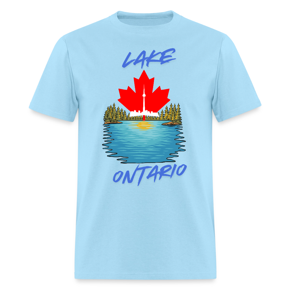 Lake Ontario Shirt, Lake Shirt, Lake Lover Shirt, Canada Lakes Shirt,  Ontario Gift,  CN Tower Shirt, Funny Lake Shirt, Lake Lover, Lake Ontario Gift - powder blue