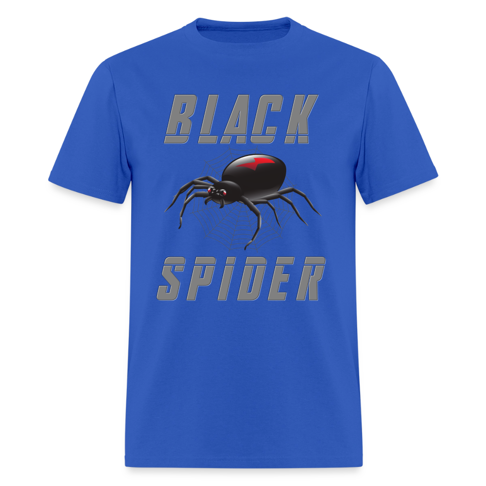 Black Spider Shirt, Black Widow Shirt, Black Widow, Movie Shirt, Birthday Gift Idea, Black Spider, Halloween Gift Idea, Halloween Lover Men's Premium T-Shirt - royal blue