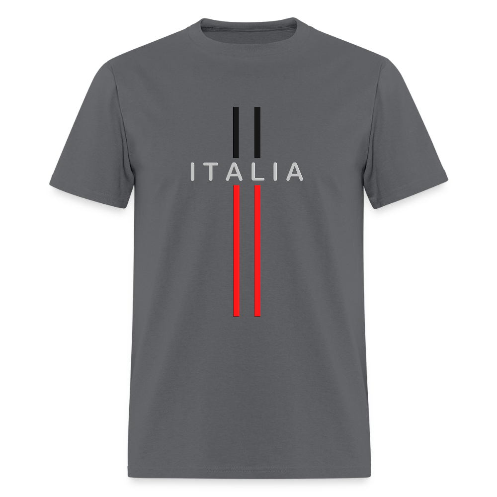 Italia Design Shirt, Italia T-Shirt, Italian Flag shirt, Italian Gift Idea, Italy T-shirt, Great Gift for Dad, Birthday Gift idea, Father Day Gift, Mothers Day Gift, Gift For Him, Gift For Her, Italy Gift Idea - charcoal