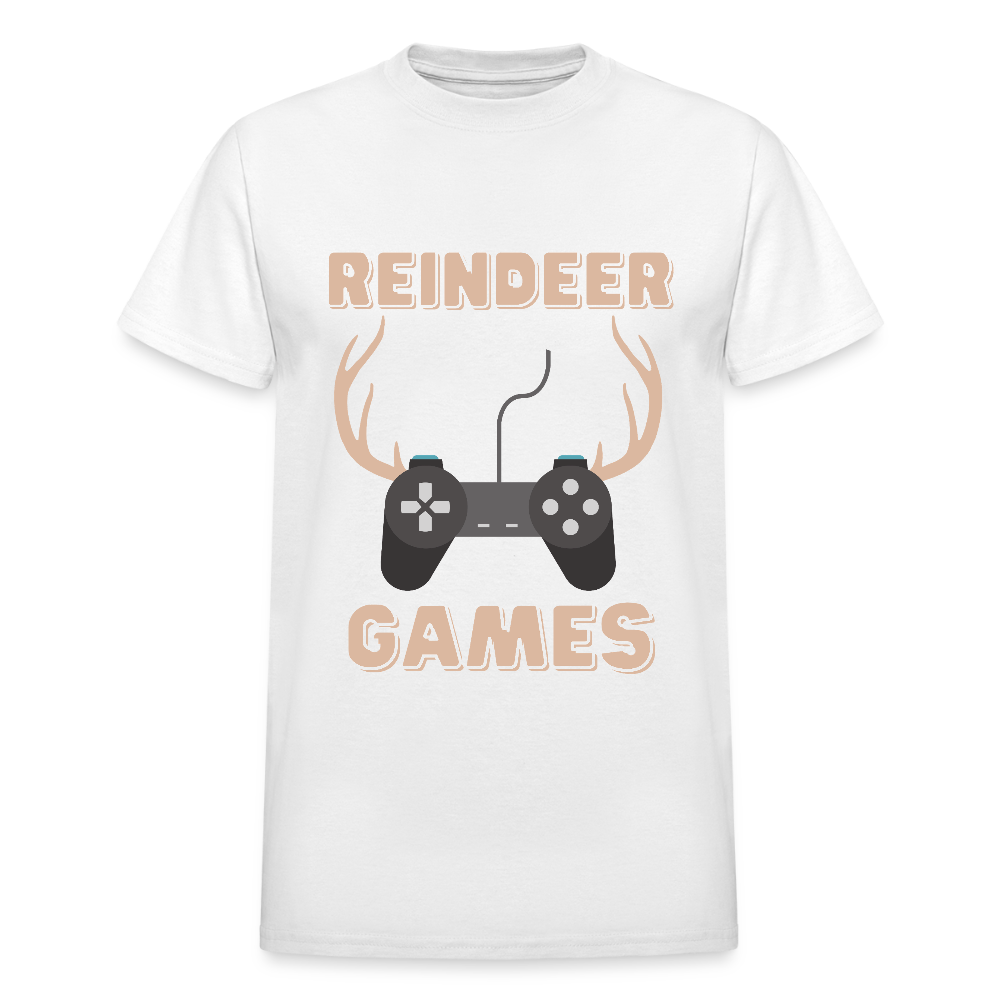 Reindeer Games Shirt, Christmas Gifts, Holiday Party, Funny Christmas Shirt, Family Christmas Shirts, Funny Holiday, Christmas Game Tee, This Guy Christmas Shirt - white