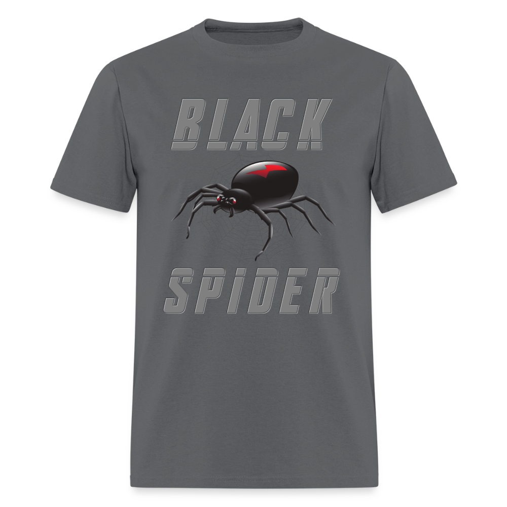 Black Spider Shirt, Black Widow Shirt, Black Widow, Movie Shirt, Birthday Gift Idea, Black Spider, Halloween Gift Idea, Halloween Lover Men's Premium T-Shirt - charcoal
