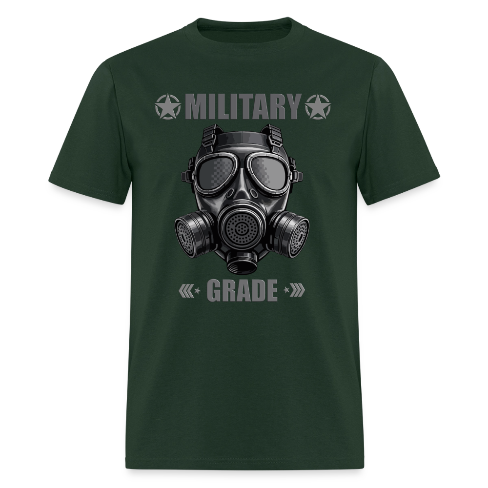 Military Grade Shirt, Gas Mask Shirt, Military Mask Shirt, Gas Gas Gas Shirt, Military Shirt, Riot Shirt, Funny Military Tee, Military Saying, Military Phrase, Military Lover Gift, Military Lover, Veteran Gift - forest green