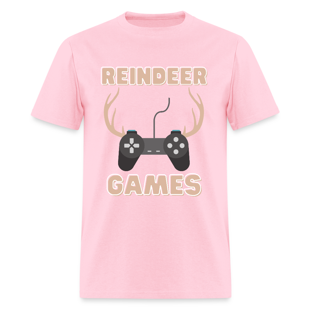 Reindeer Games Shirt, Christmas Gifts, Holiday Party, Funny Christmas Shirt, Family Christmas Shirts, Funny Holiday, Christmas Game Tee, This Guy Christmas Shirt - pink